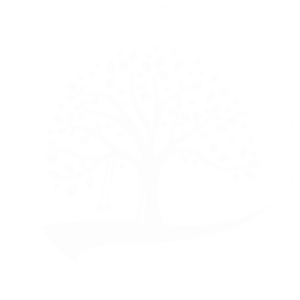 Dorlands Logo silhouette a oak tree with a swing